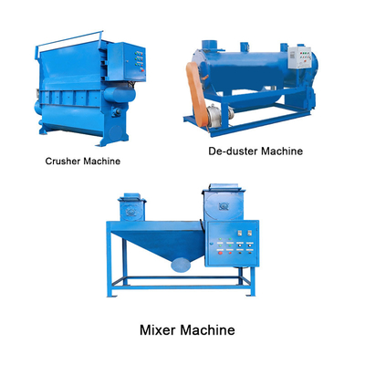 kualitas  Scrap EPS Recycling Machine 1840x680x1900mm 4-12mm Beads pabrik