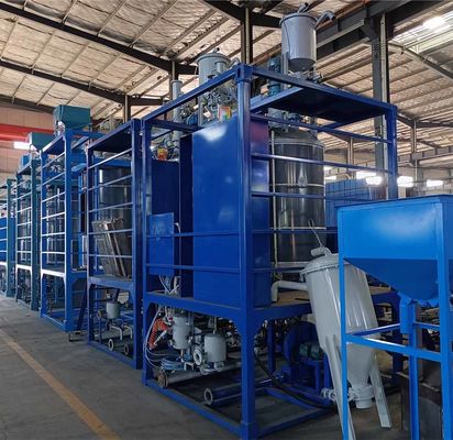 Mesin Pre Expander Eps Batch Otomatis Penuh Dengan Konsumsi Uap Lebih Sedikit