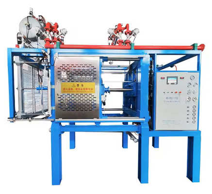 Mesin cetakan bentuk EPS otomatis biru/putih/hijau 380V Yoga outsole Form China