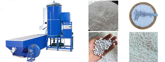 Blue PLC Control System Polystyrene yang diperluas Pre Expander dari Cina
