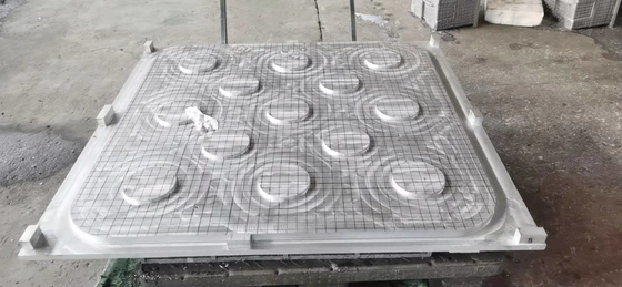 Cetakan EPS paduan aluminium yang disesuaikan dengan sistem ventilasi dan pendinginan untuk produk busa