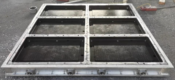 Inserts yang dapat dipertukarkan untuk manufaktur produk busa yang berbeda dalam cetakan EPS