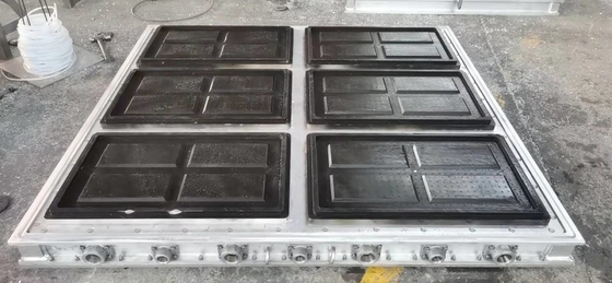 Inserts yang dapat dipertukarkan untuk manufaktur produk busa yang berbeda dalam cetakan EPS