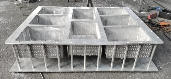 Menghemat Energi Customized Aluminium Alloy EPS Cetakan Untuk Produksi Kotak EPS