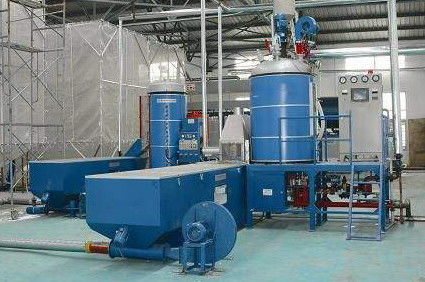 1200 mm EPS mesin cetak busa manik otomatis dikendalikan