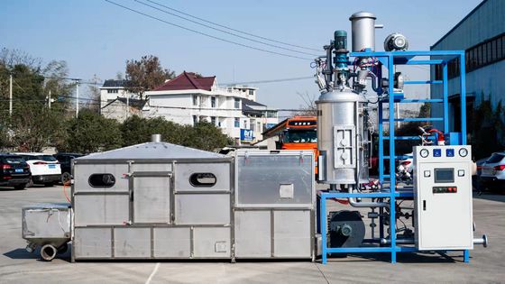 Otomatis Biru / Hijau EPS EPU Foaming Pre Expander Mesin Outsole Dari Cina