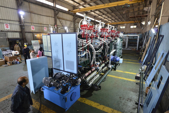 Mesin cetakan bentuk otomatis 380V ETPU untuk alas sepatu olahraga yang disesuaikan