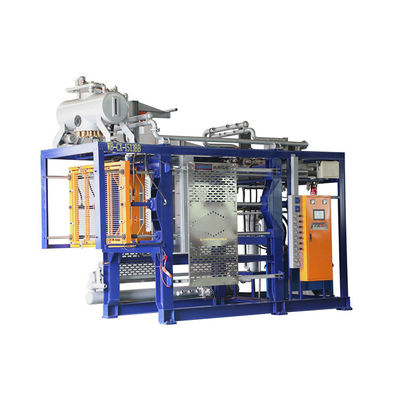 Mesin cetakan bentuk EPS otomatis Kemasan kotak busa untuk ikan dan buah