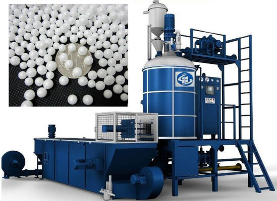 Biru / Hijau EPS EPP Foaming Pre-expander Mesin Outsole Otomatis Dari Cina