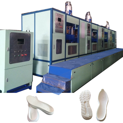 Menghemat Energi Sepatu Soles Molding ETPU Mesin Precision Mold Desain
