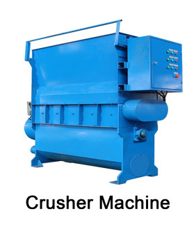 Low Noise Powerful Plastic Recycling Crusher EPS Mesin daur ulang Baja tahan karat