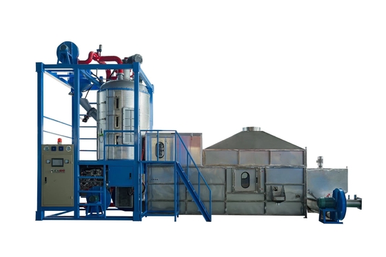 Otomatis Membungkus Polystyrene EPS Batch Pre Expanding Machine