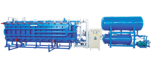 Otomatis EPS Vacuum Foam Block Forming Machine Dengan Desain Disesuaikan Dan 120-300S Siklus Waktu