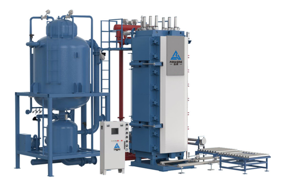 PLC Control EPS Mesin Hot Product Batch Pre Foaming Mesin