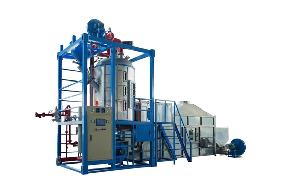 Efisiensi Pengisian Manik-manik Mesin Membuat busa Eps Batch Pre Foaming Machine