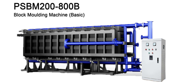 Komputerisasi Full Automatic EPS Block Moulding Machine Untuk Kotak Sayuran Ikan