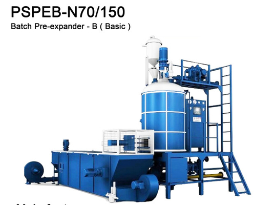 Otomatis Batch Pre Expander EPS Bahan baku Produktifitas Tinggi Pengisian