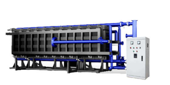 Efisiensi Tinggi EPS Block Molding Machine Untuk Ikan Sayuran Box
