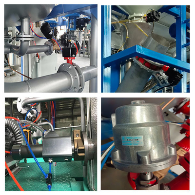 Otomatis Polystyrene Foaming EPS Pre Expander 380V