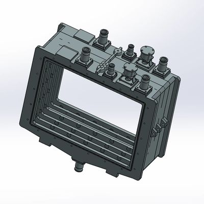 1000 X 1000mm Aluminium Alloy EPS Mould Steam Chamber