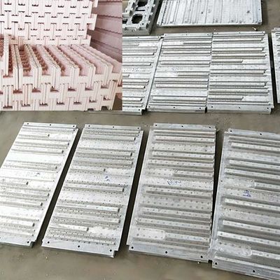 Aluminium Alloy Customized EPS Mould Untuk Membangun Bata Busa