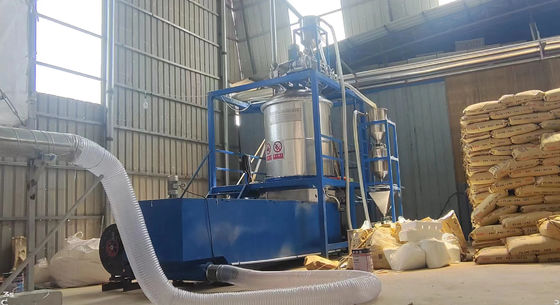 Produksi busa polistiren diperluas EPS Pre Expander stainless steel