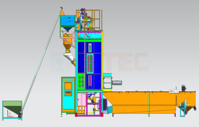Proyek kunci lengkap Mesin Pre Expander EPS / Mesin Ekspansi busa EPS