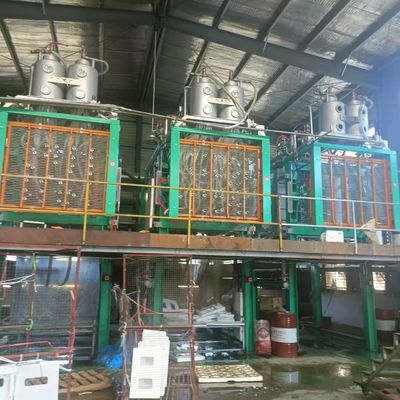 Versatilitas Menghemat Energi EPS Bentuk Molding Machine Packing Box Produksi Line
