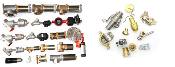 Produksi presisi tinggi dari EPS Bagian Peralatan Pengolahan Aluminium Anodized Stainless Steel