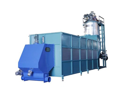 Mesin Membungkus Bahan Baku EPS Kontinyu Otomatis Produktivitas Tinggi